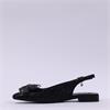 Una Healy Foolish Slingback Bow Tie Pump - Black Sparkle